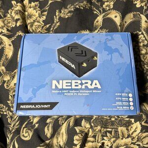 Boxed Nebra HNT Indoor Hotspot Crypto Miner 915MHz Very Good